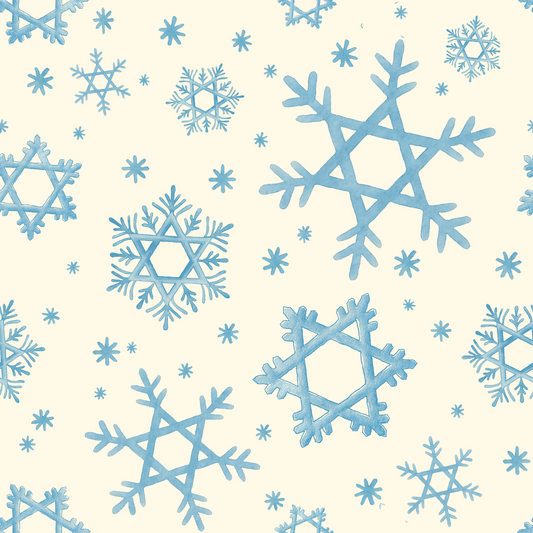 Starflake Snowflake Long Sleeve Pajamas