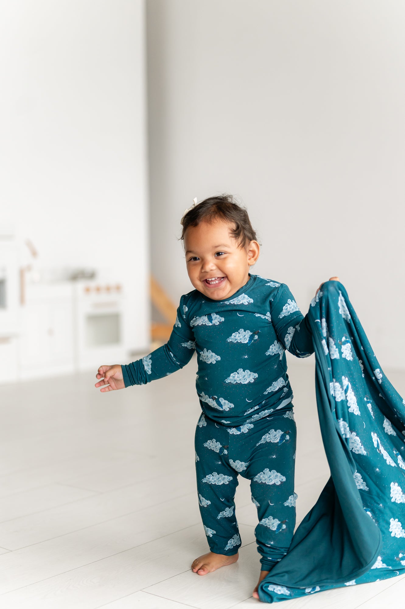 Moonlight Majesty Long Sleeve Pajama Set