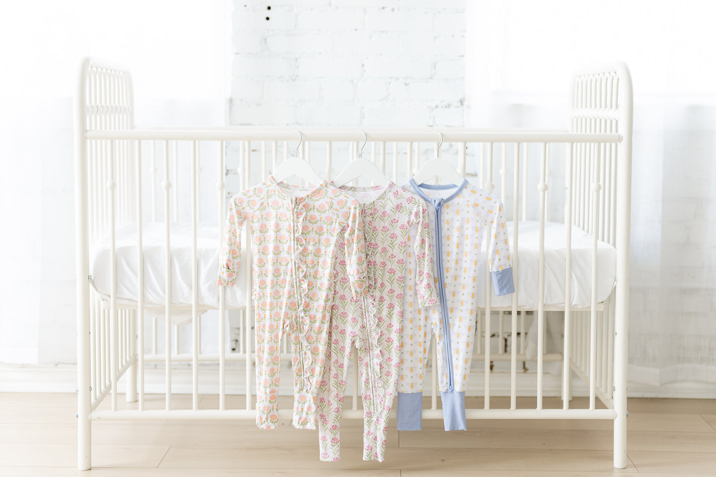 Blooms and Stars Convertible Ruffle Zippy