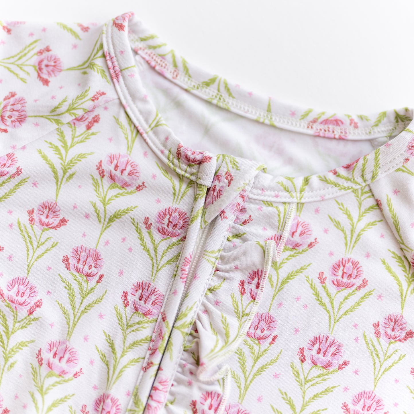 Blooms and Stars Convertible Ruffle Zippy