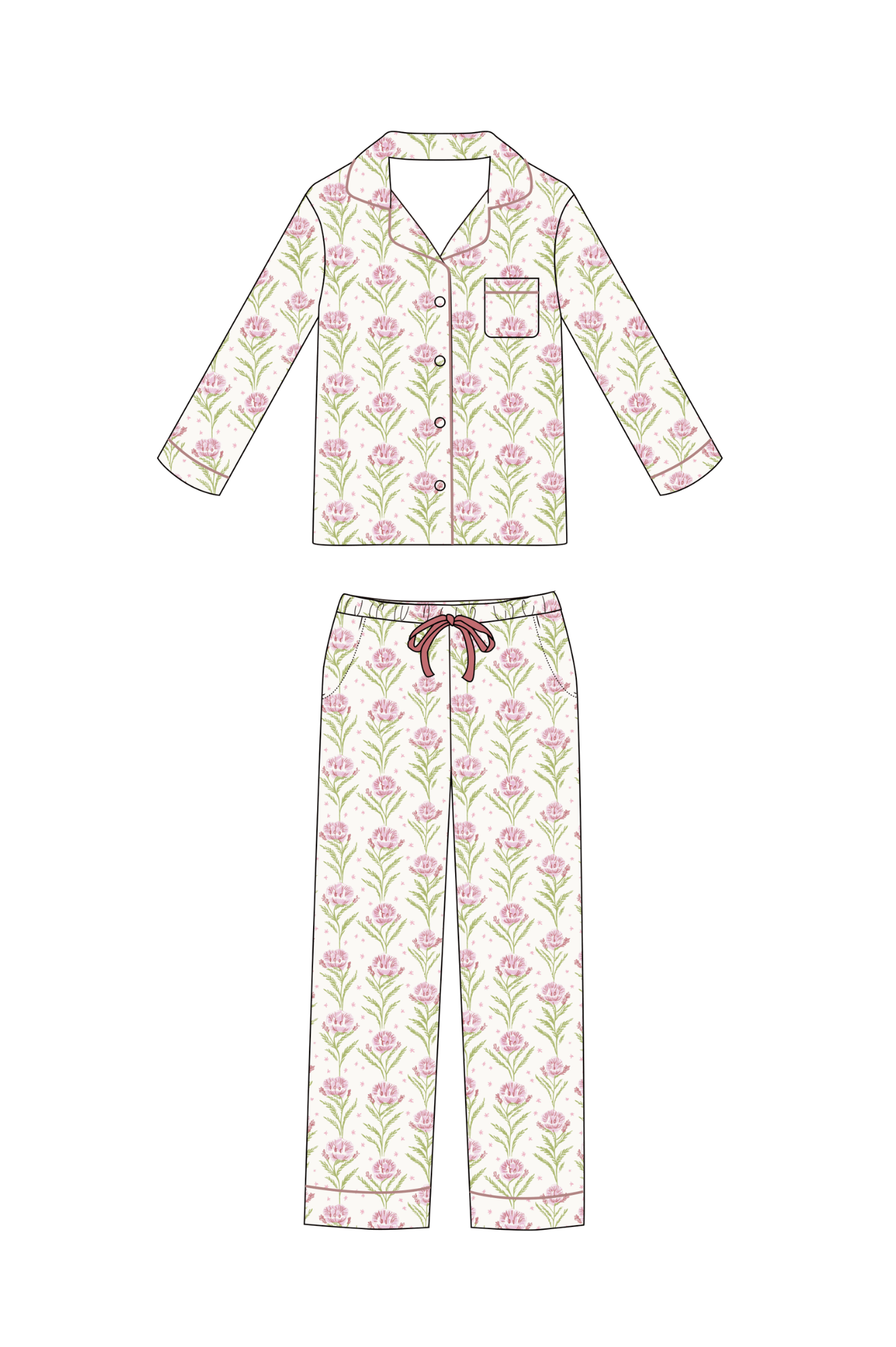 Blooms & Stars Women's Pajama Preorder