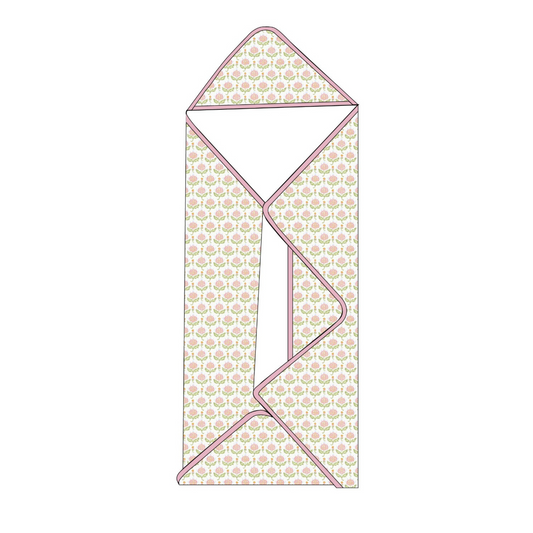 Happy Hydrangea Baby Spa Towel