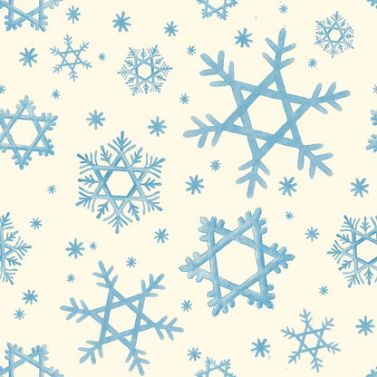 Starflake Snowflake Long Sleeve Pajamas