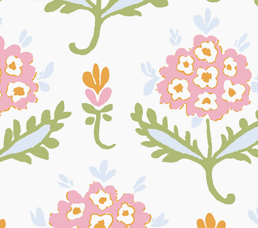 Happy Hydrangea Baby Spa Towel