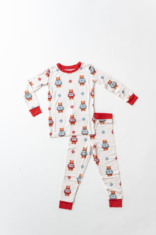 Beary Merry Long Sleeve Pajama Set
