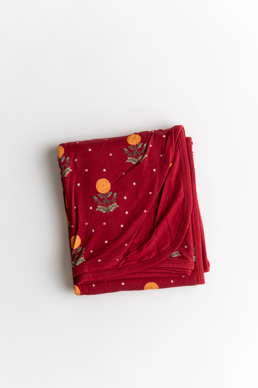 Golden Blooms "Huggy Me" Blanket