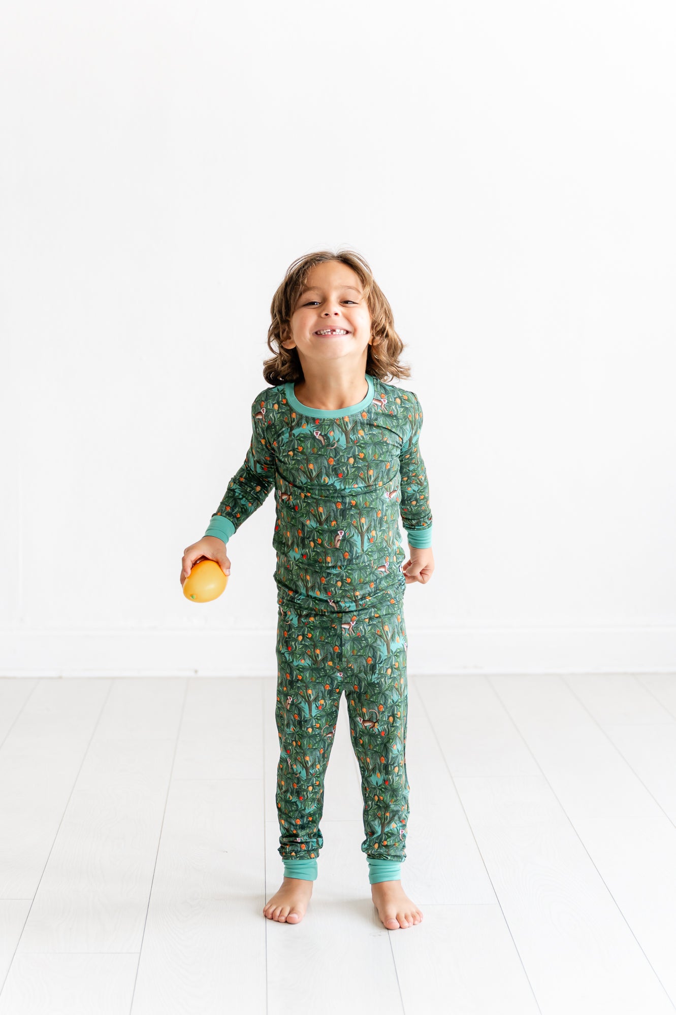 Monkey Business Long Sleeve Pajama Set