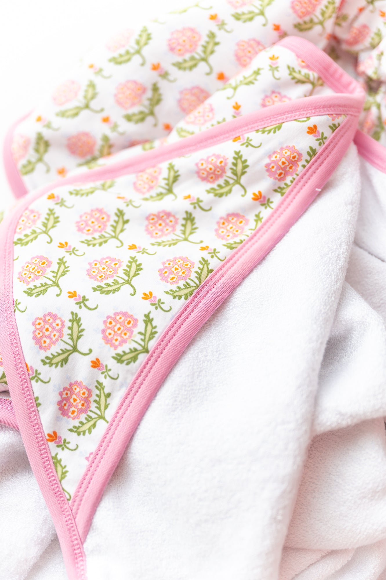 Happy Hydrangea Baby Spa Towel