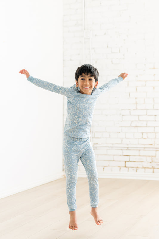 Mountain Mist Long Sleeve Pajama Set