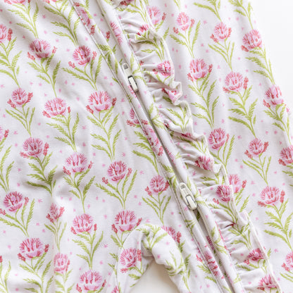 Blooms and Stars Convertible Ruffle Zippy